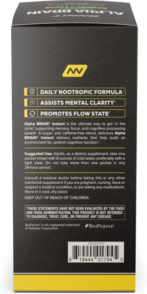 ONNIT Alpha Brain Instant - Pineapple Punch Flavor - Image 3