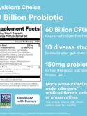 Physicians Choice Probiotics 60 Billion CFU