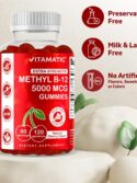 Vitamatic Extra Strength Vitamin B12 5000 mcg 120 Count