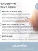 NatureWise Magnesium Softgels