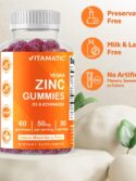 Vitamatic Zinc 50mg Gummies 60 Count