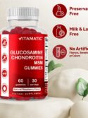 Vitamatic Glucosamine Chondroitin Gummies with MSM & Vitamin E