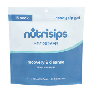 Nutrisips Hangover Recovery Gel Supplement | 15 PK