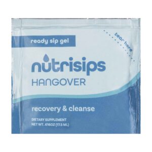 Nutrisips Hangover Recovery Gel Supplement | 15 PK - Image 3