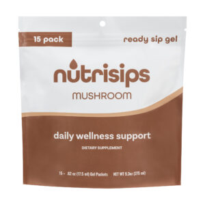 Nutrisips Mushroom Gel Supplement | 15 PK