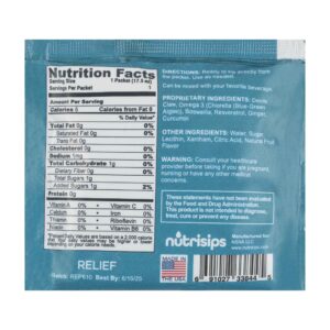 Nutrisips Relief Gel Supplement | 15 PK - Image 4