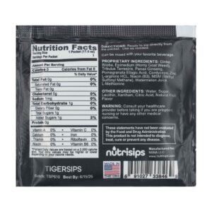Nutrisips Tigersips Male Libido Supplement | 15 PK - Image 4