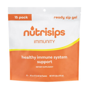 Nutrisips Immunity Gel Supplement | 15 PK